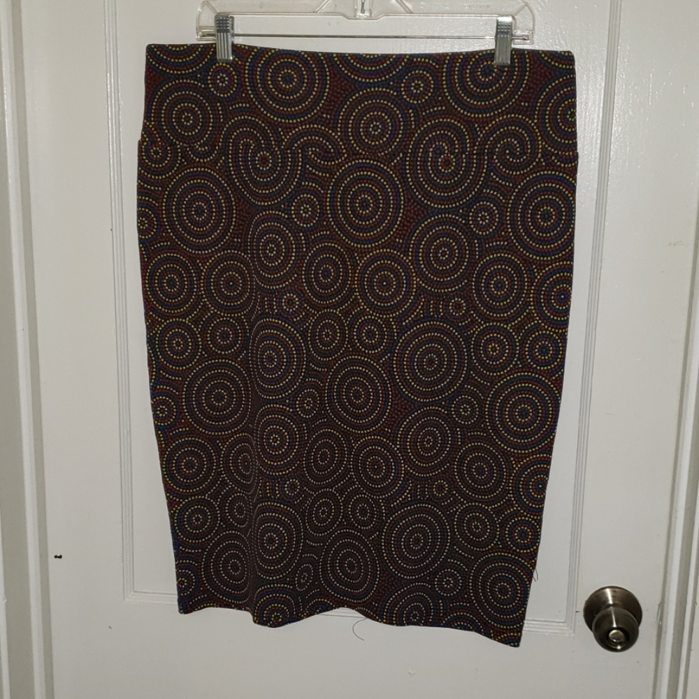 LuLaRoe Cassie Pencil Skirt 2XL